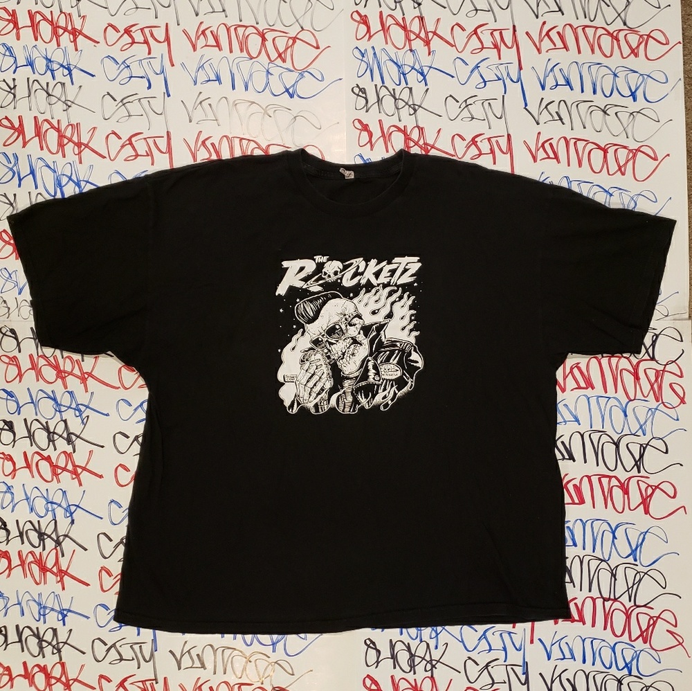 The Rocketz Rockband T Shirt XXXL
